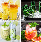 Plastic Reusable Flexible Round Ice Cube Trays Pack of 1