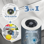 3-in-1 Sink Drain Strainer