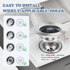 3-in-1 Sink Drain Strainer